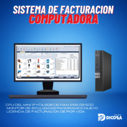 Sistema de facturacion + Computadora Dell Mini