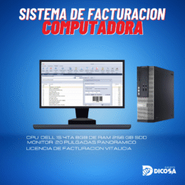 Computadora + Sistema de Facturacion