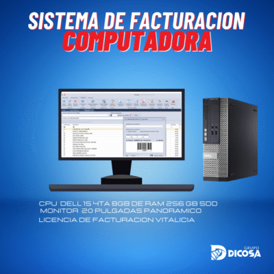 Computadora + Sistema de Facturacion